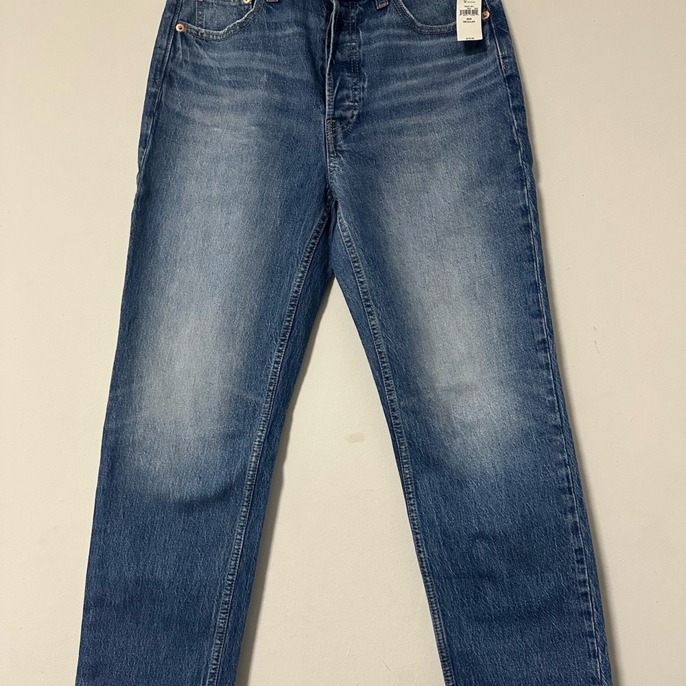 GAP Blue Straight Jeans Classic Denim